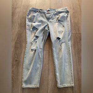 Lane Bryant signature fit skinny mid rise